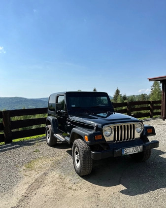 Jeep Wrangler cena 60000 przebieg: 240000, rok produkcji 2001 z Wisła małe 232